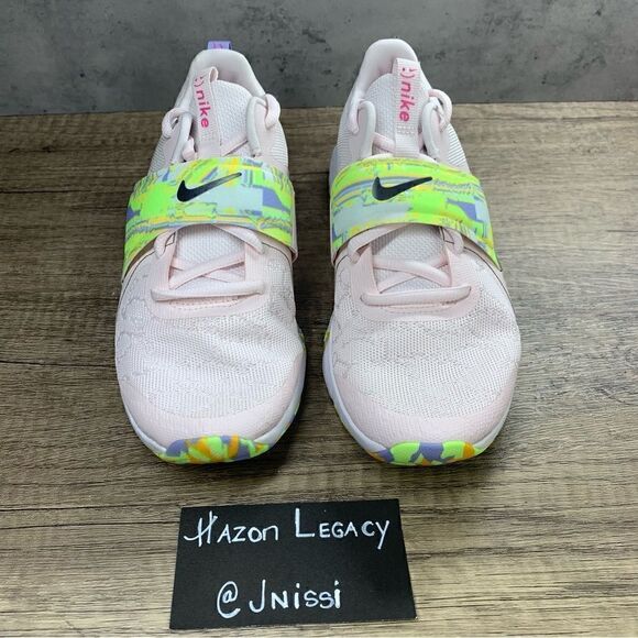 Nike~Women’s~Renew In Season Tr 12 PRM Light Pink Ghost Green Shoes~Size 6.5. - Picture 3 of 8